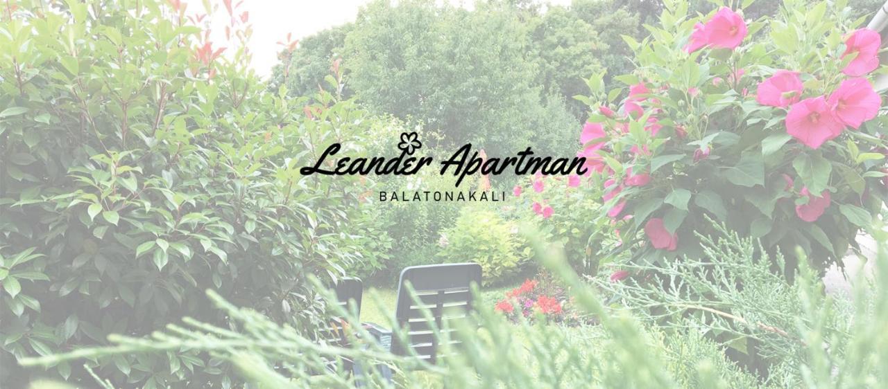 Leander Apartman Balatonakali Exterior foto